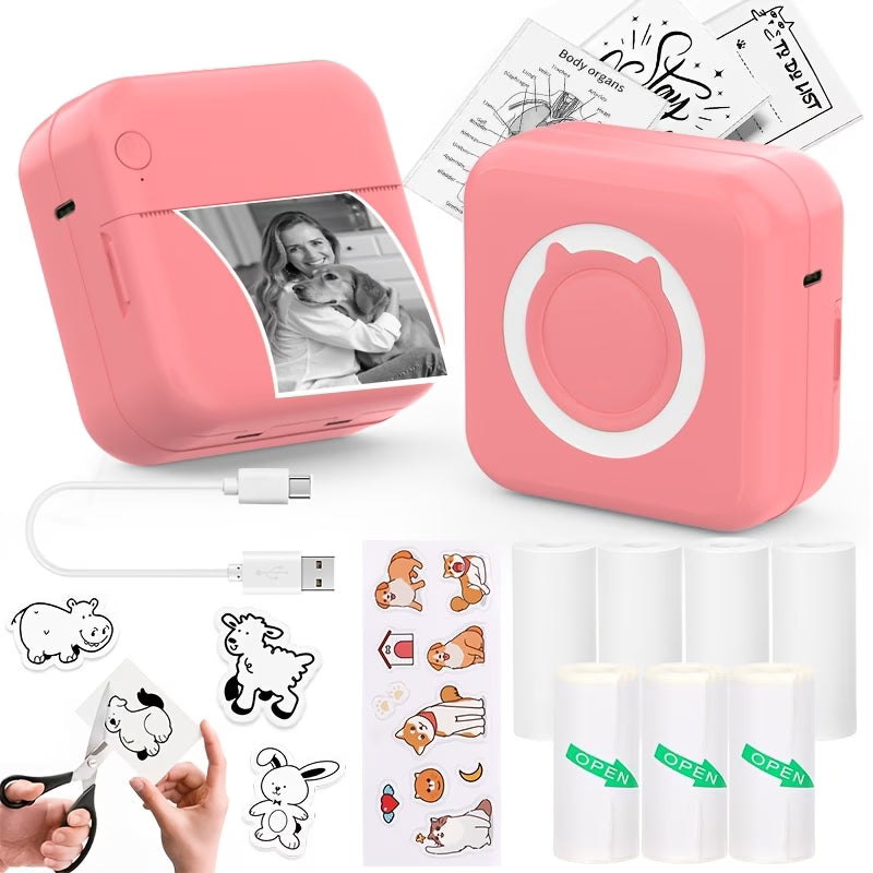 Portable Wireless Mini Thermal Printer