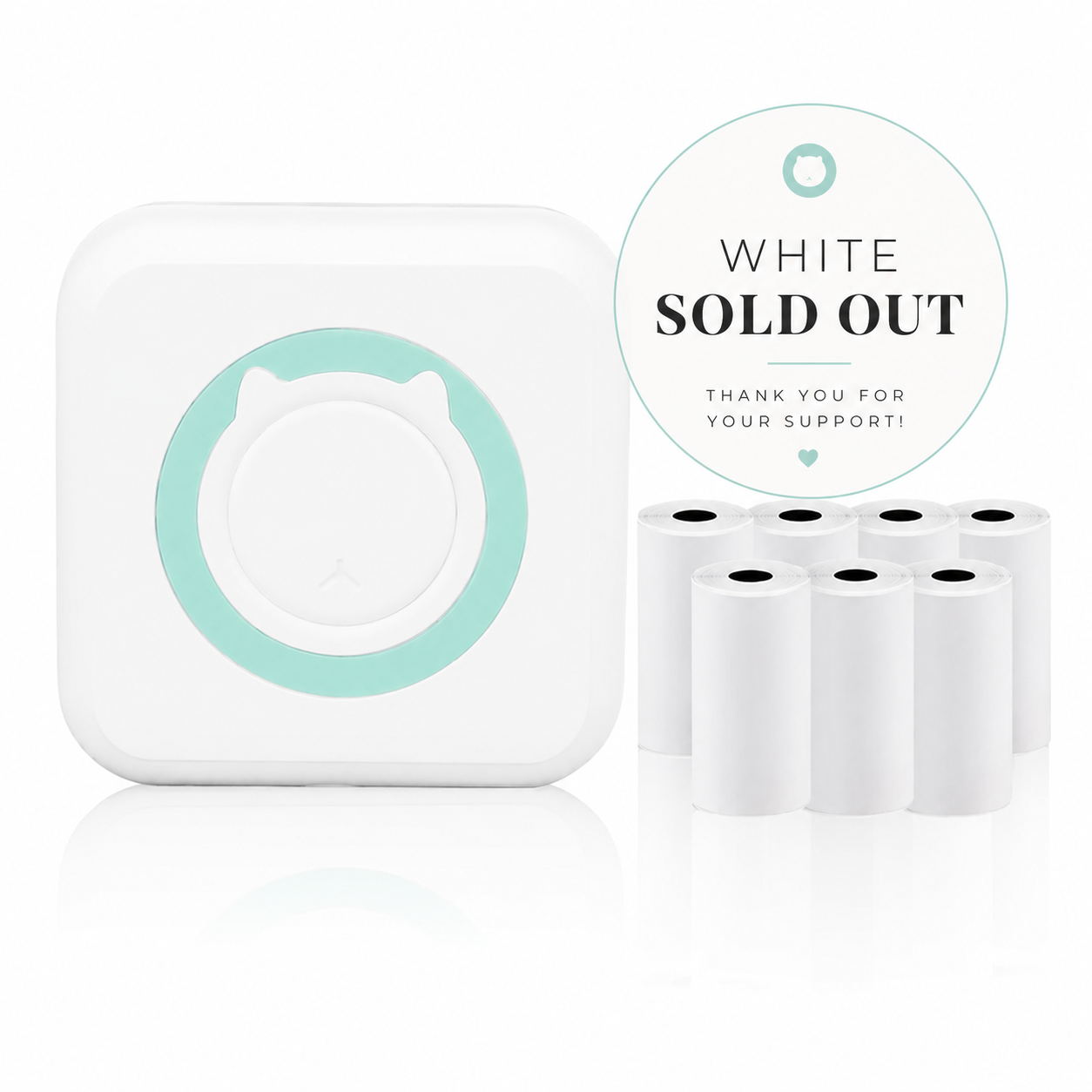 Portable Wireless Mini Thermal Printer