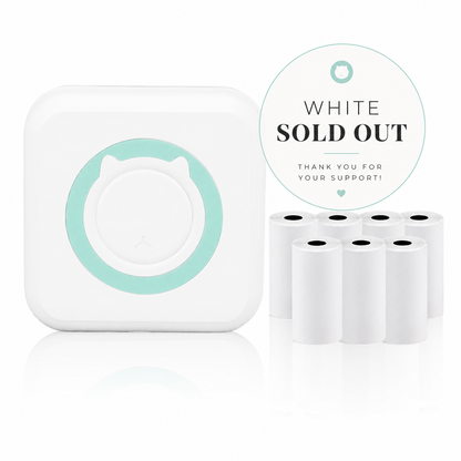 Portable Wireless Mini Thermal Printer