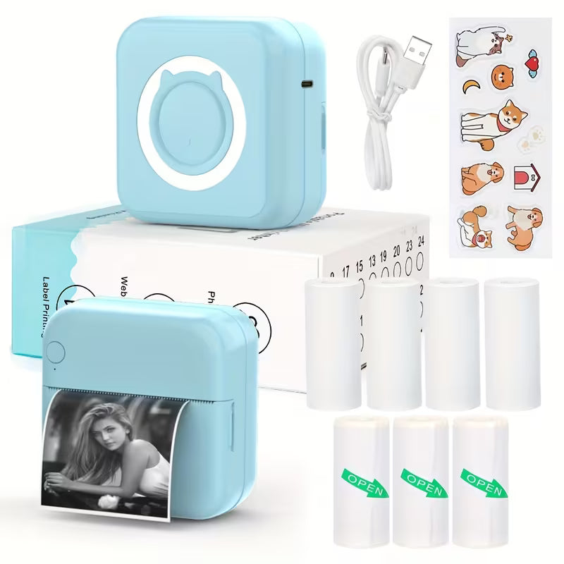 Portable Wireless Mini Thermal Printer