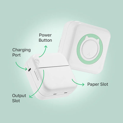 Portable Wireless Mini Thermal Printer